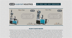 Desktop Screenshot of kashyapindustries.com